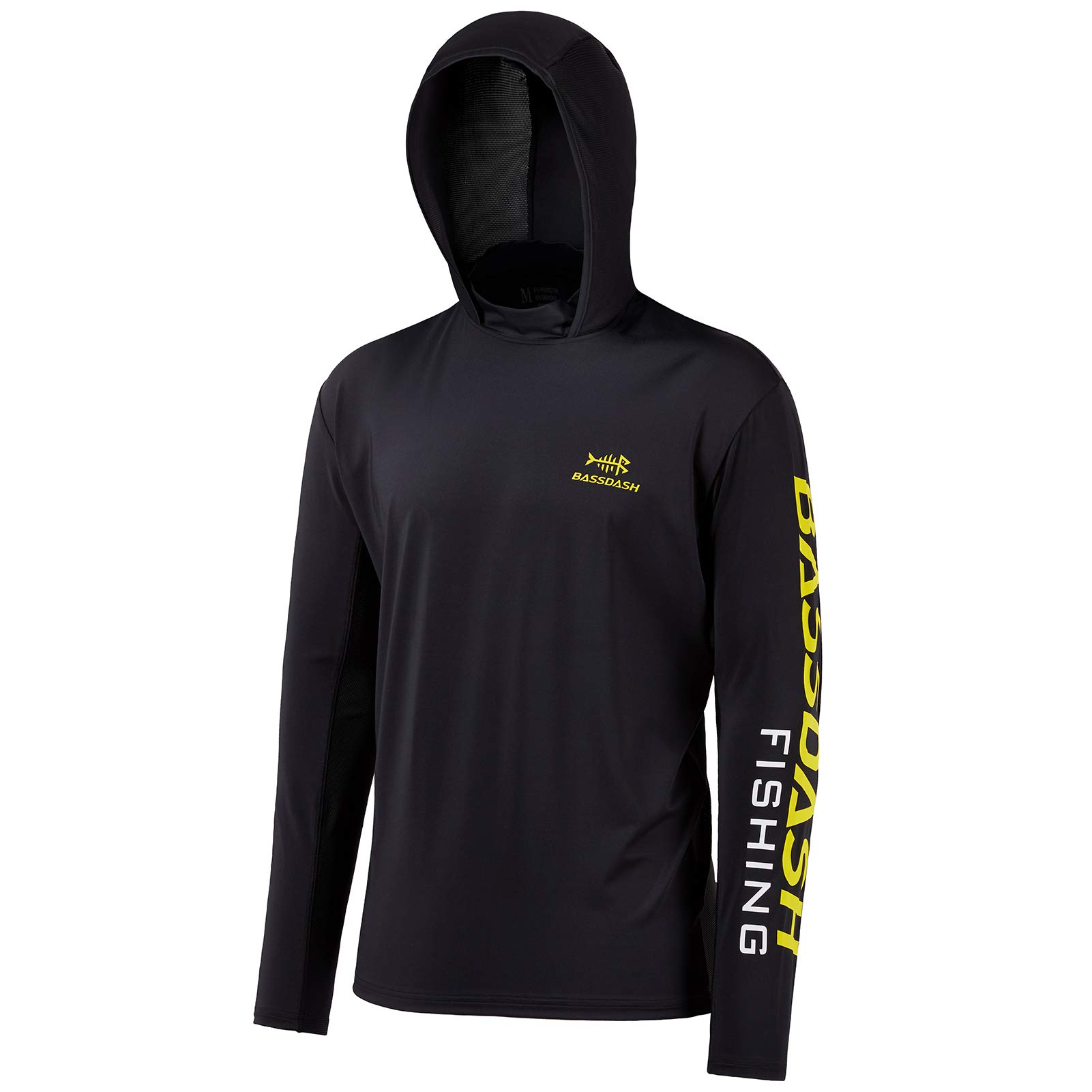 Bassdash UPF 50+ Men’s UV Sun Protection Long Sleeve Performance Fishing Hoodie 