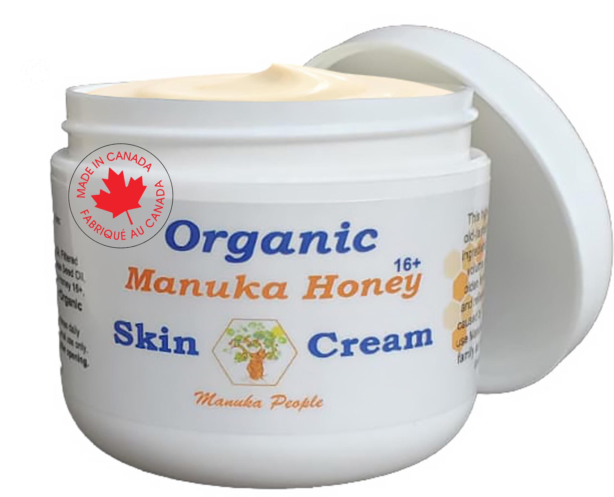 MANUKA PEOPLE organic MANUKA HONEY Skin Cream for Sensitive Dry Skin, Original F