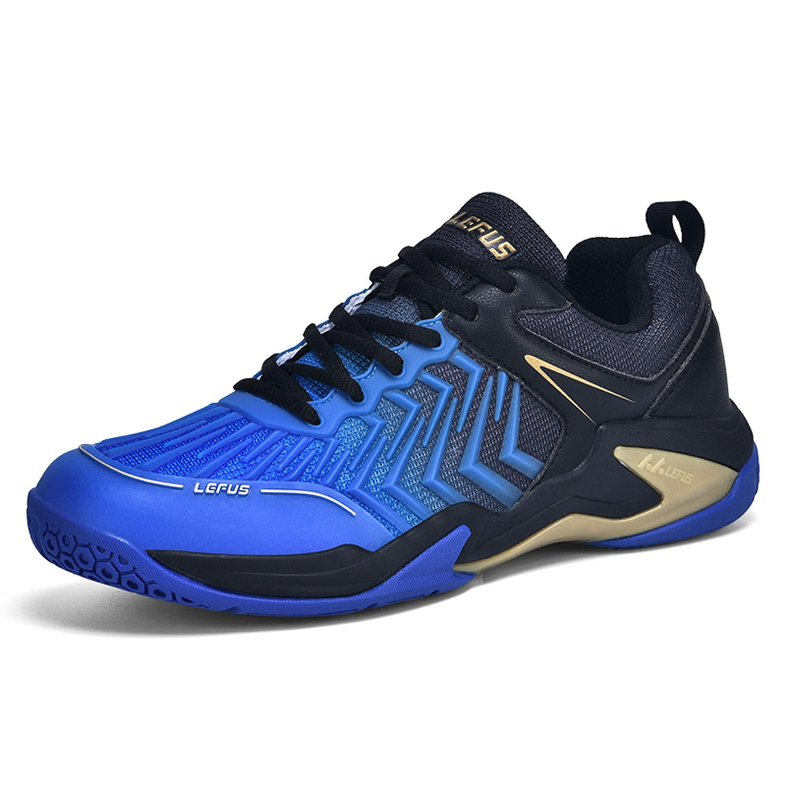 BLBK Badminton Shoes, Squash Shoes, Gym Shoes for Different Floor Coverings, Com