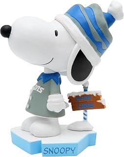 Snoopy Detroit Lions 4.5" Bobblehead NFL Football
