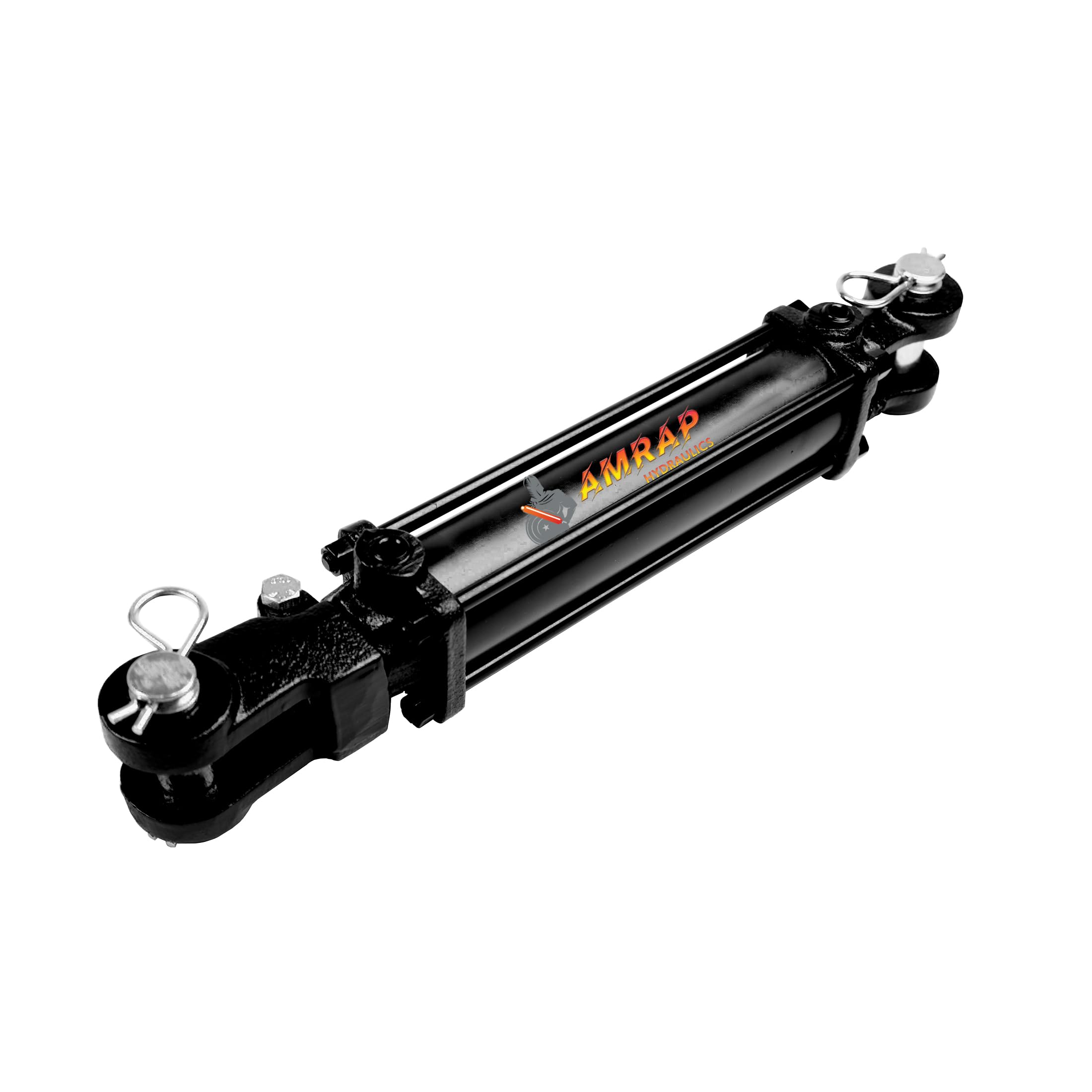 2.5x6 Hydraulic Cylinder - 2.5 Bore 6 Stroke Double Acting Tie Rod Hydraulic Cyl