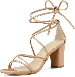 Allegra K Women's Heeled Sandal