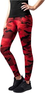 Urban Classics Ladies Camo Women's Leggings Camouflage 91% Polyester, 9% Elasthane Skinny