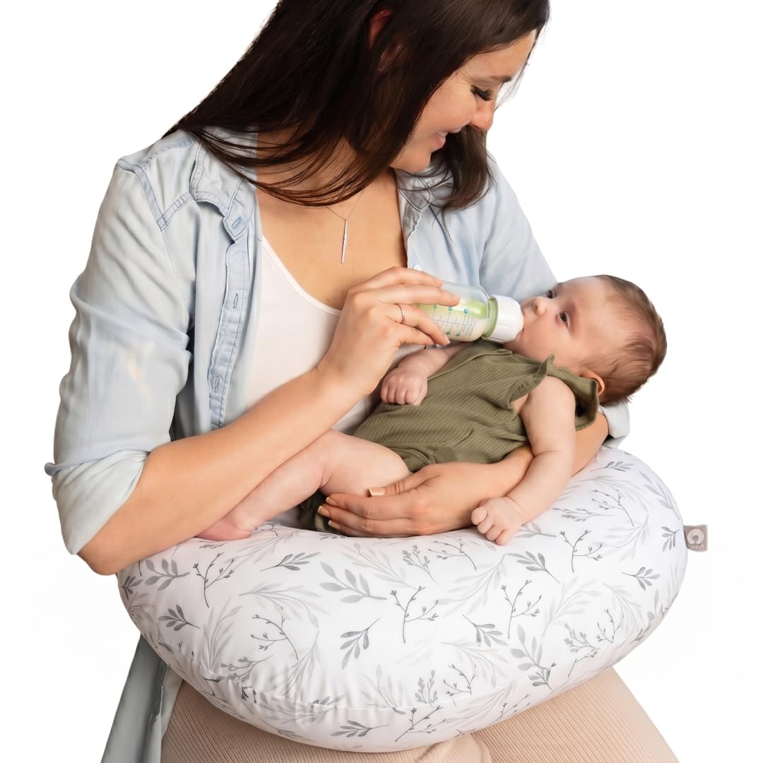 Boppy Nursing Pillow, Safe Ergonomic Breastfeeding & Baby Feeding Support | U-Sh