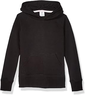 Amazon Essentials Girls and Toddlers' Pullover Hoodie Sweatshirt with Kangaroo Pocket