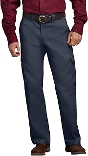Dickies Men's Relaxed Fit Cargo Work Trousers Casual Business Trousers