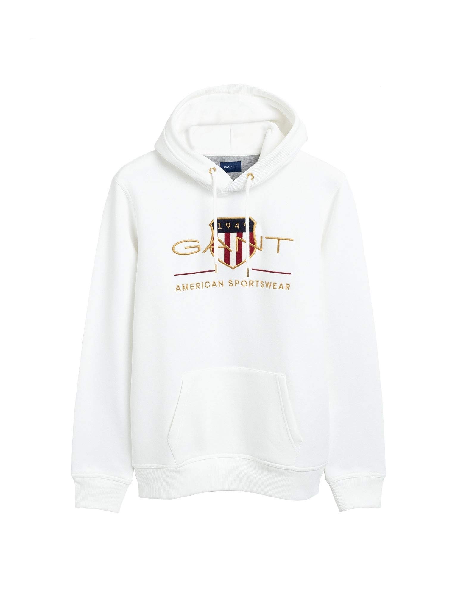 Gant Felpa con Cappuccio Reg Archive Shield Felpa con Cappuccio Uomo (Pacco da 1