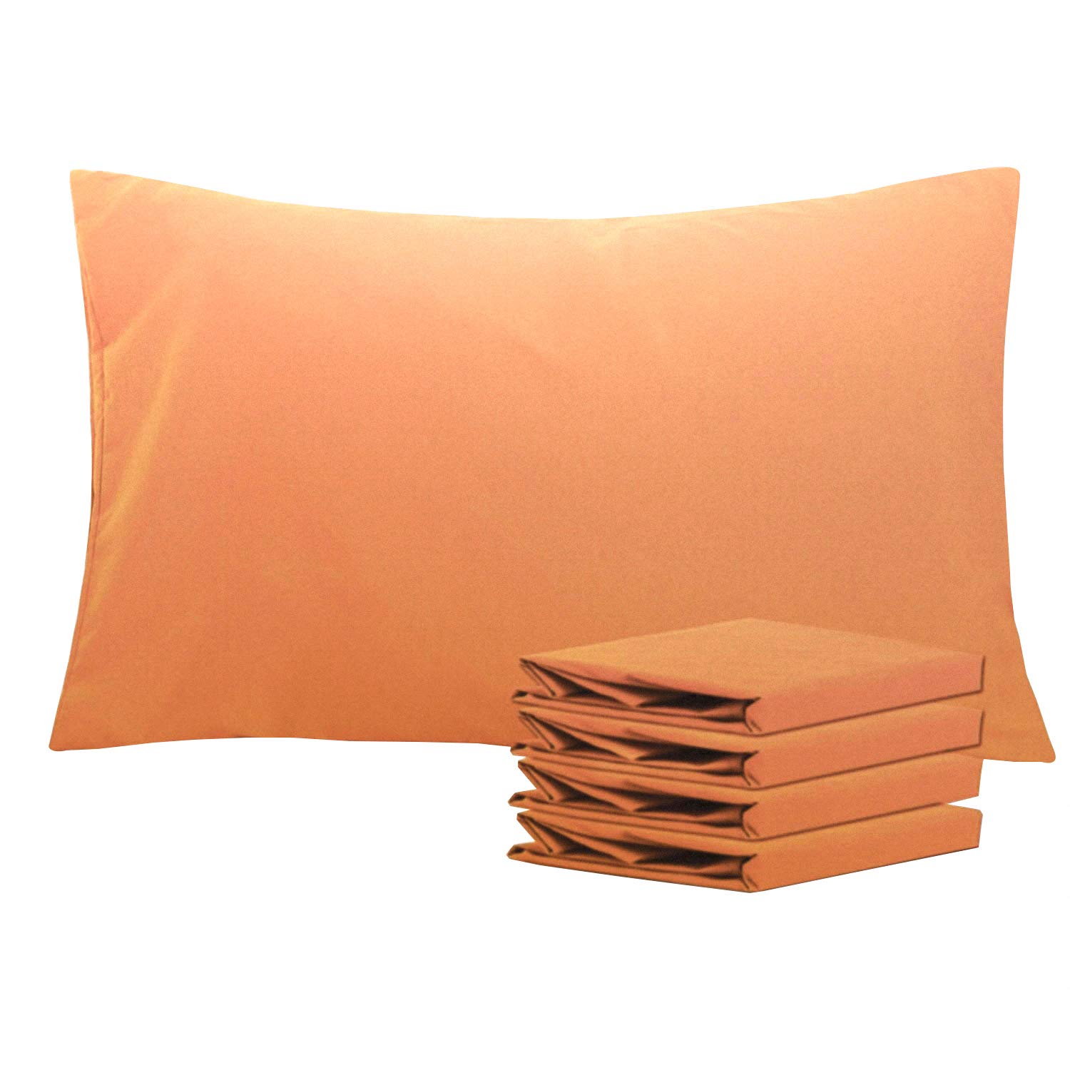 NTBAY Microfiber Pillow Cases Plain Pack of 4 Pillow Cases Soft Anti Wrinkle and