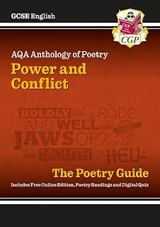 GCSE English AQA Poetry Guide - Power & Conflict Anthology inc. Online Edition, Audio & Quizzes: for the 2027 and 2028 exams (CGP AQA GCSE Poetry)