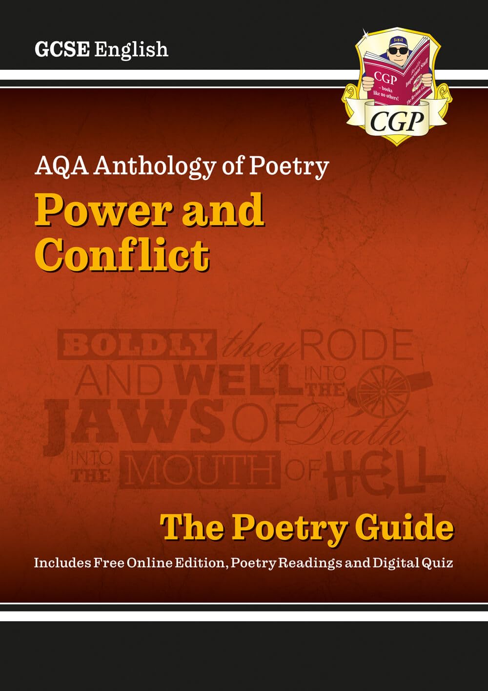 GCSE English AQA Poetry Guide - Power & Conflict Anthology inc. Online Edition, 