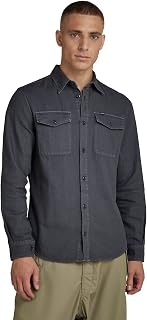 G-Star Men's Marine Slim Long Sleeve Shirt