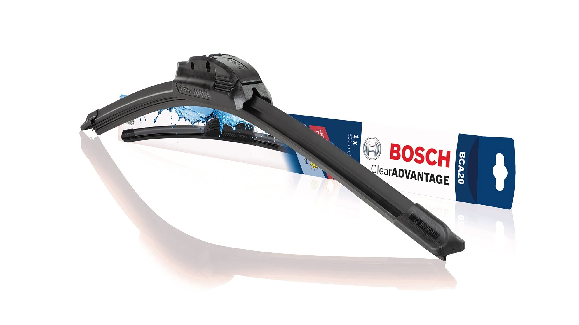 BOSCH 26CA Clear Advantage Beam Wiper Blade - 26" (Single) | All-Weather Perform