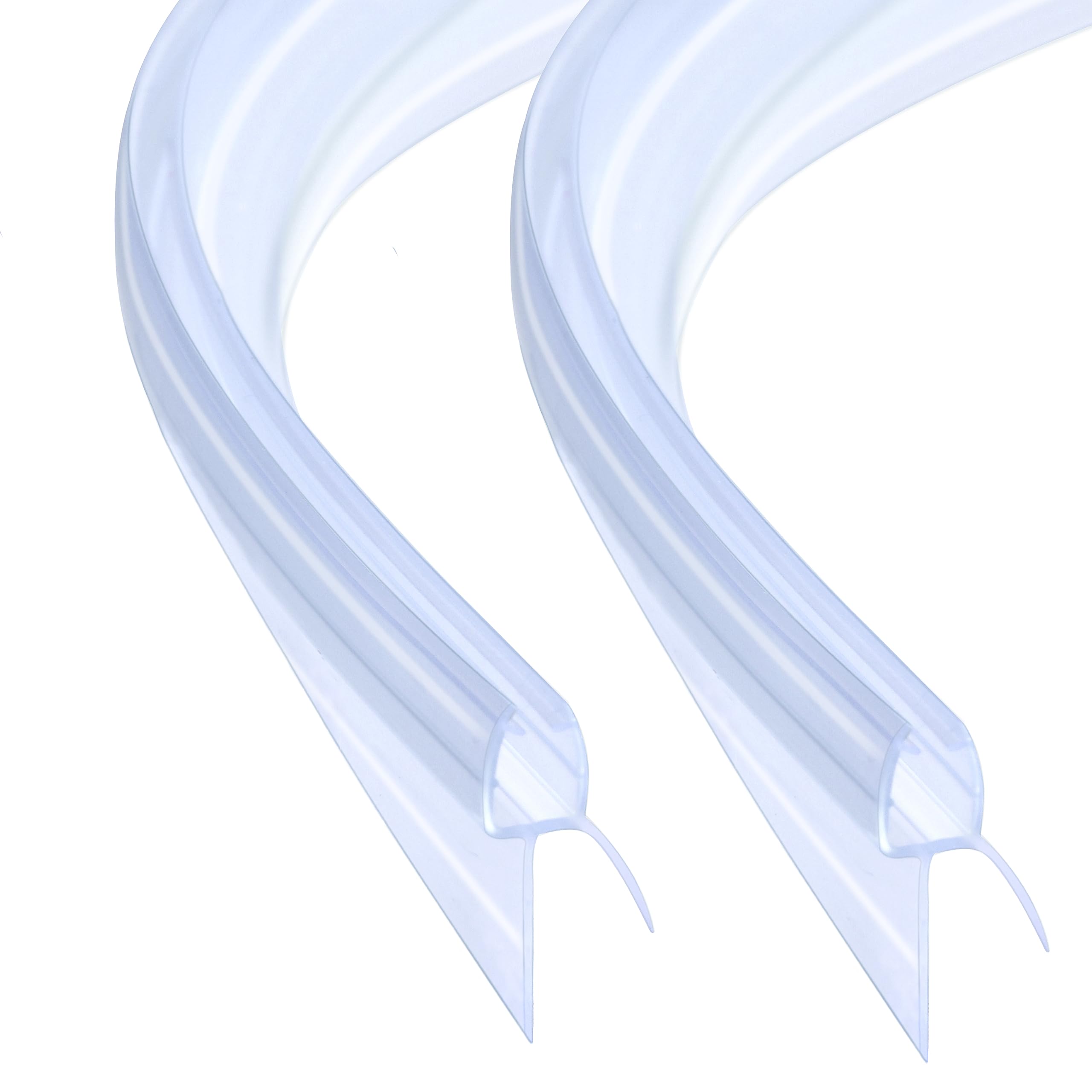 ITTISO Pre Curved Shower Screen Seal Strip 2 x 90 cm for 4mm/5mm/6mm Glass Thick
