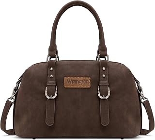 Wrangler Doctor Bag Top Handle Purse Hobo Shoulder Barrel Satchel Handbags for Women