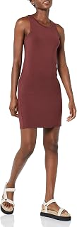 Amazon Essentials Womens Lightweight Jersey Slim-Fit Tank Mini Dress (Previously Daily Ritual)