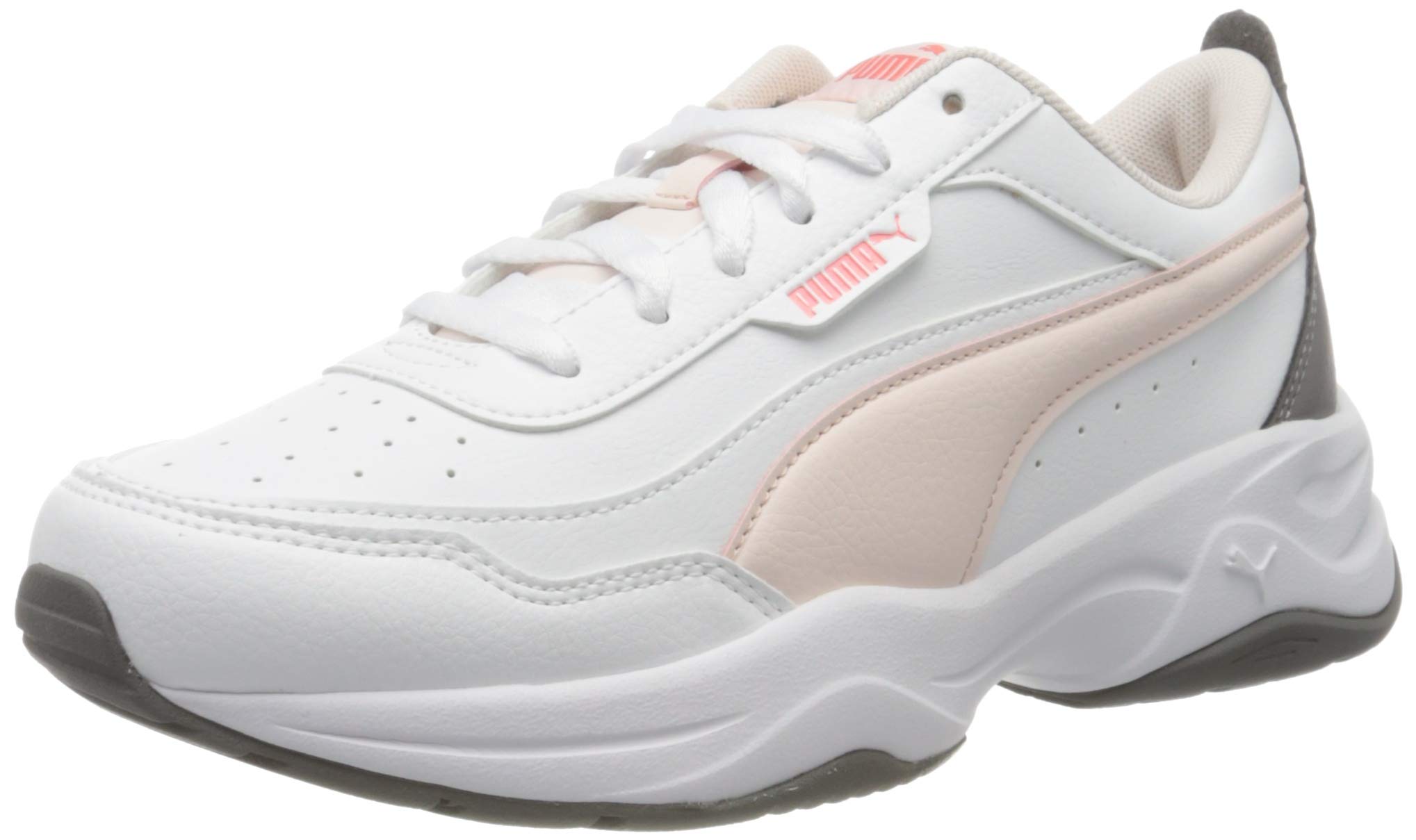PUMA Cilia Mode, Women's Sneakers, White White Rosewater Castlerock Sun Kissed C