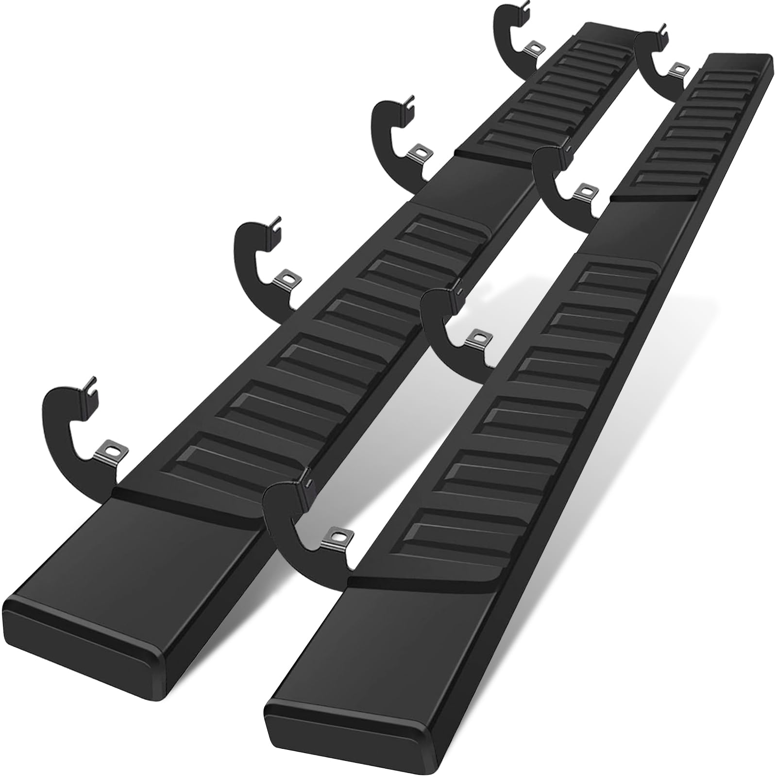 COMNOVA 6 Inches Running Boards& Steps Step Bars Compatible with 2019-2026 Chevy