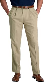 [Haggar] カジュアルパンツ メンズ HC00248 ブラウン varies