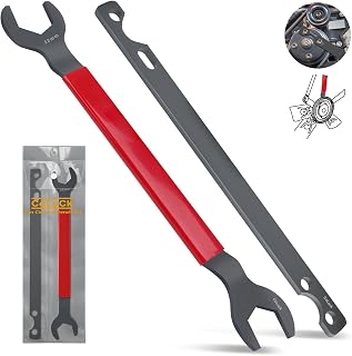 CoLuck Fan Clutch Wrench Set,32mm &amp; 36mm Clutch Fan Tool Wrench,Water Pump Pulley Holder Removal Tool For BMW, Ford, GM, dodge,Chevrolet,jeep Fan Clutch Removal Kit,Water Pump Holder
