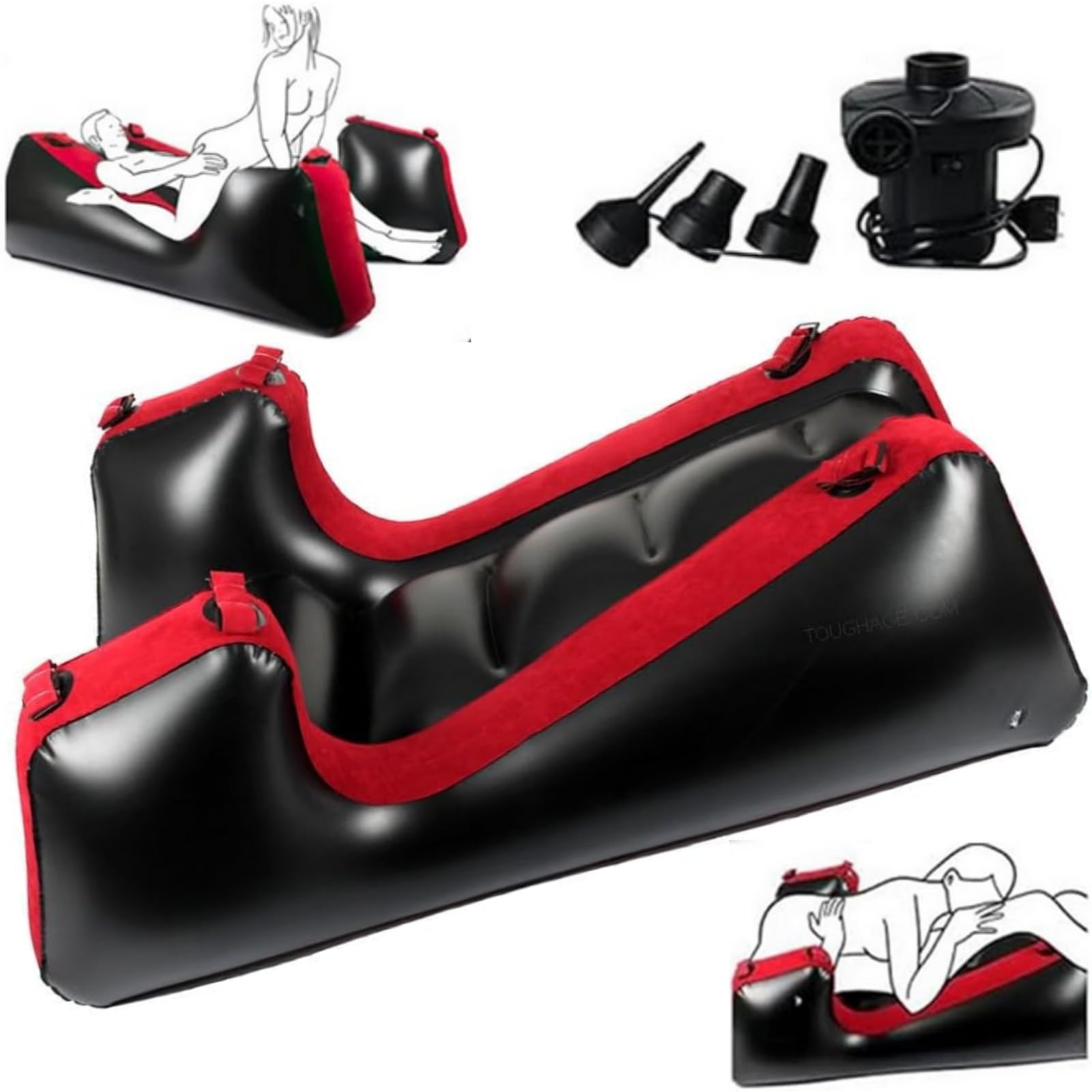RNPFOR Sex Sofa Inflatable Sex Furniture for G Spot Position Aid Sex Pillow | Se