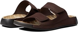 ECCO Mens 2026 Cozmo 2-Strap Soft Leather Comfy Flexible Adjustable Sandals