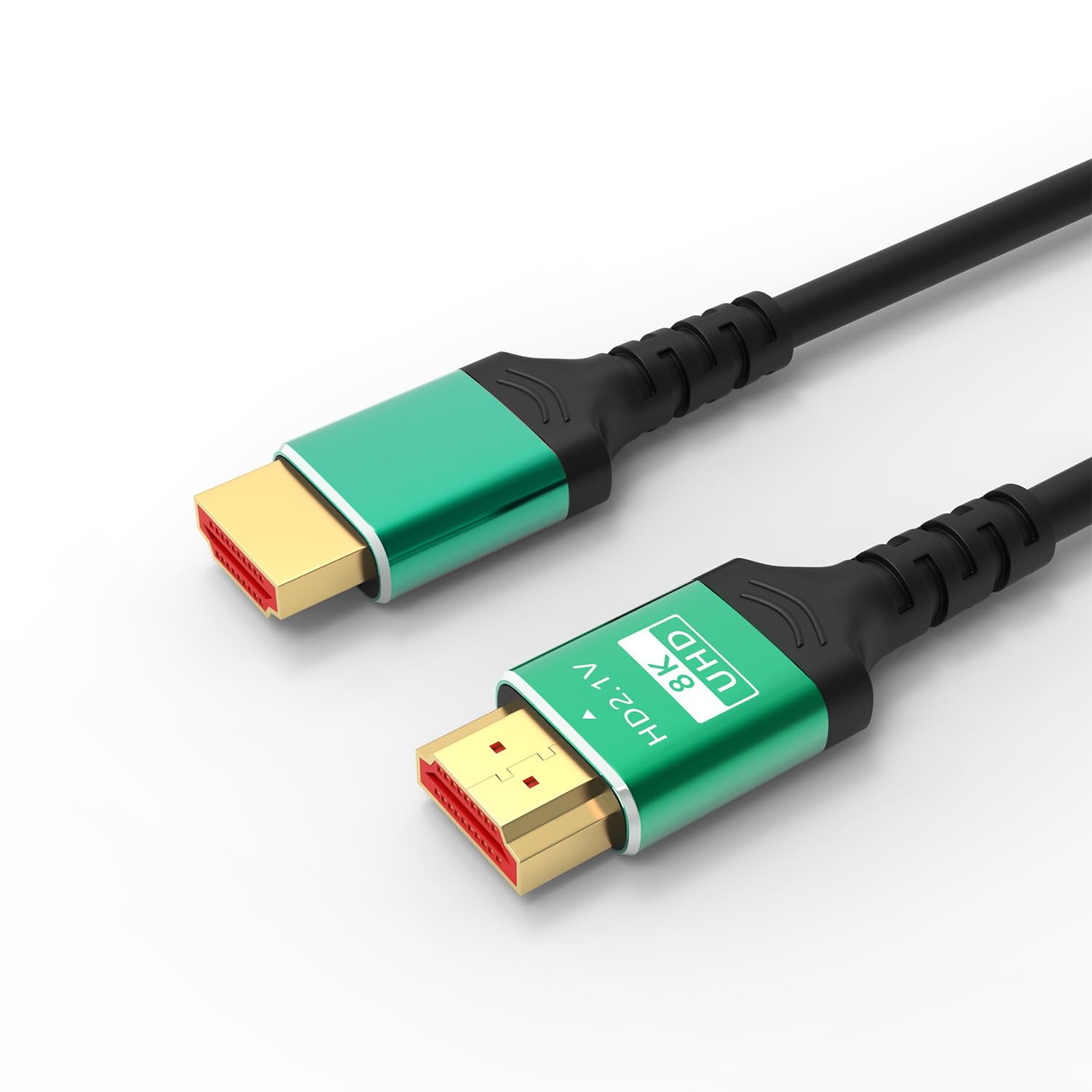 HDMI 2.1 Cable 8K - Ultra High Speed 48Gbps Braided Cord, 8K@60Hz, 4K@120Hz, HDR