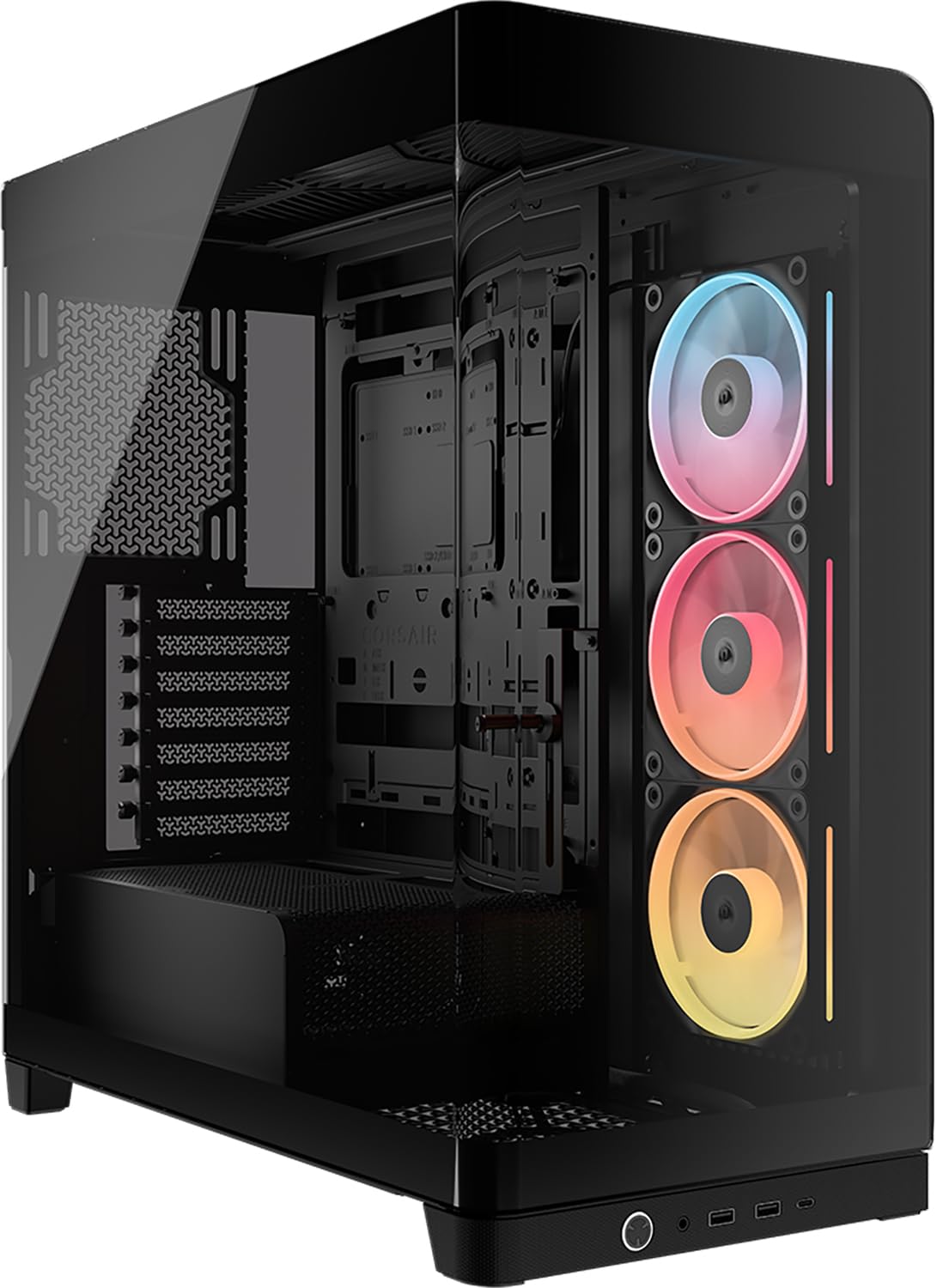 CORSAIR FRAME 4500X LX-R RGB LINK Panoramic Glass Mid-Tower PC Case – InfiniRail