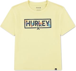 Hurley 89132 Camiseta Gráfica Manga Corta Niños (Pack de 1)