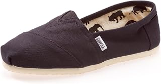TOMS Espadrille Shoes, Black/White, 40 EU