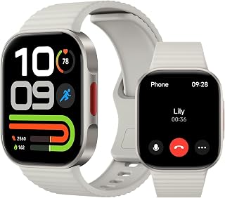 XIAOMI Redmi Watch 6 Lite, 18 Days Battery, Steel Grey | Smartwatch for Men and Women, Activity Monitor, AMOLED 1.96", FC and Sleep, 150+ Sports, GNSS 5 Systems, 5ATM, BT Calls