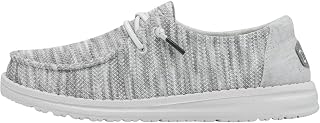 HEYDUDE Women's Wendy Sox Slip On Shoe | Textile Upper | Sock Like Fit