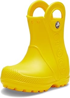 Crocs Unisex Handle It Rain Boots (Toddler) Yellow/Yellow 7 Medium