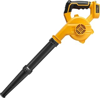 Cordless Air Leaf Blower for Dewalt 18V Battery, Electric Jobsite Blower | Powerful for Garden Lawn Care Leaf Blowing,Snow Removal ,Car Computer Dust Cleaner (Tool Only,no Battery)