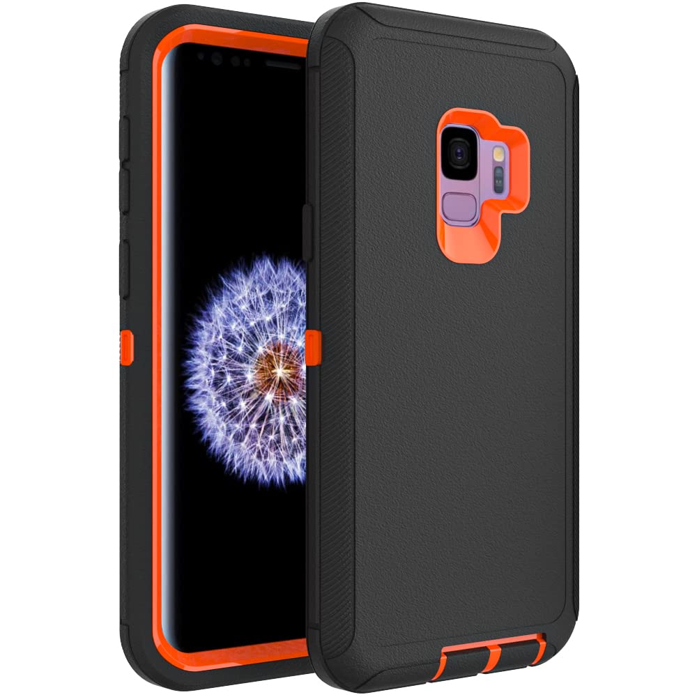 Case for Galaxy S9 Plus, Heavy-Duty Tough Rugged Shockproof Drop Protective Cove