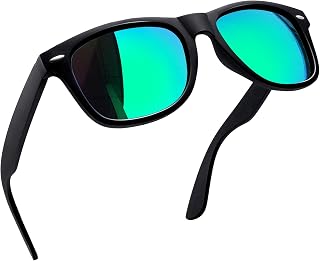 Joopin Classic Sunglasses Men's Polarised Retro Rectangular UV400