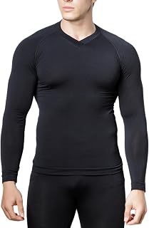 Relaxsan Zero 3020 – Men's Winter Thermal Shirt Long Sleeve Underwear in Merino Wool and Dryarn Fibre