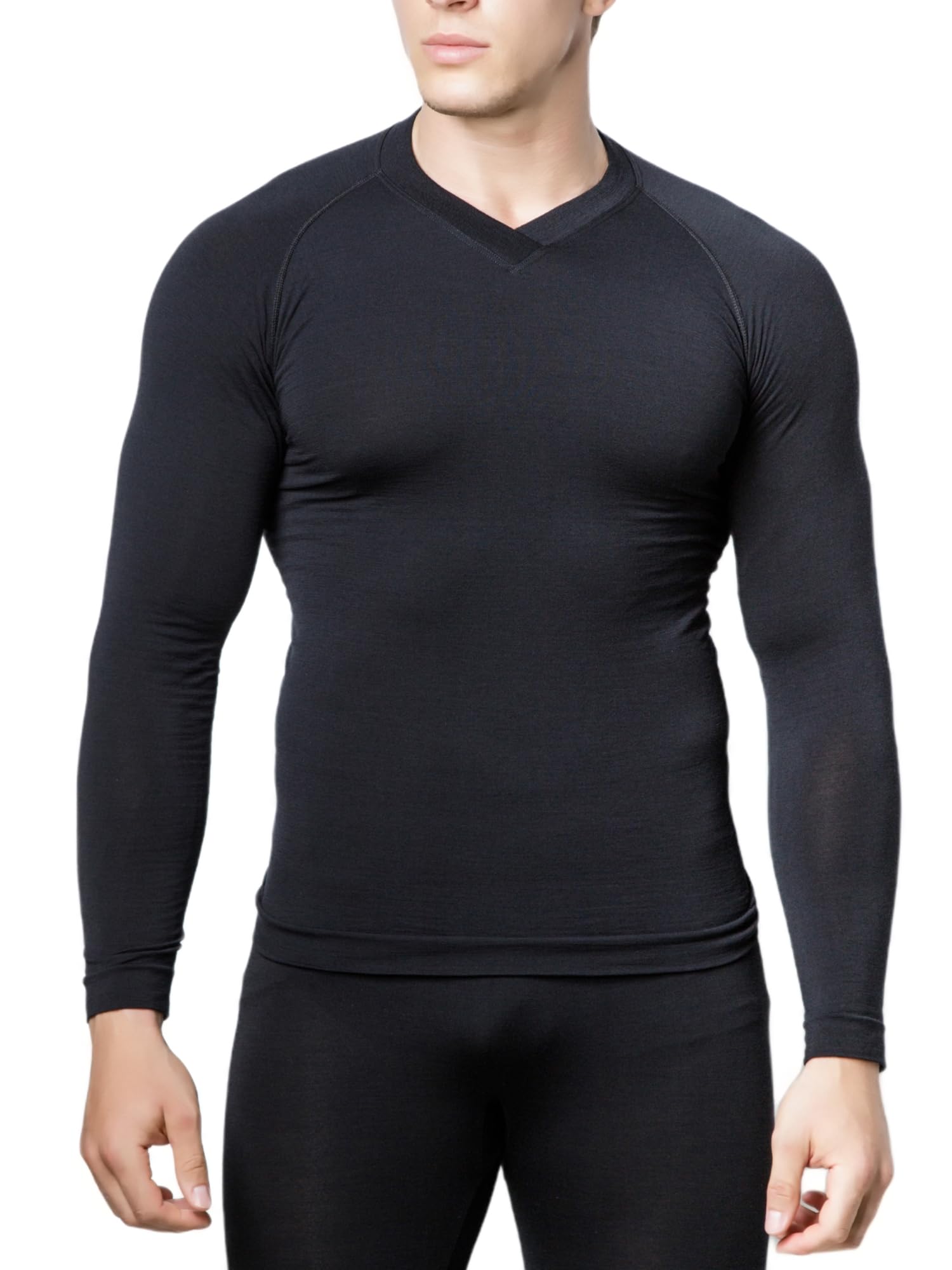 Relaxsan Zero 3020 – Men's Winter Thermal Shirt Long Sleeve Underwear in Merino 