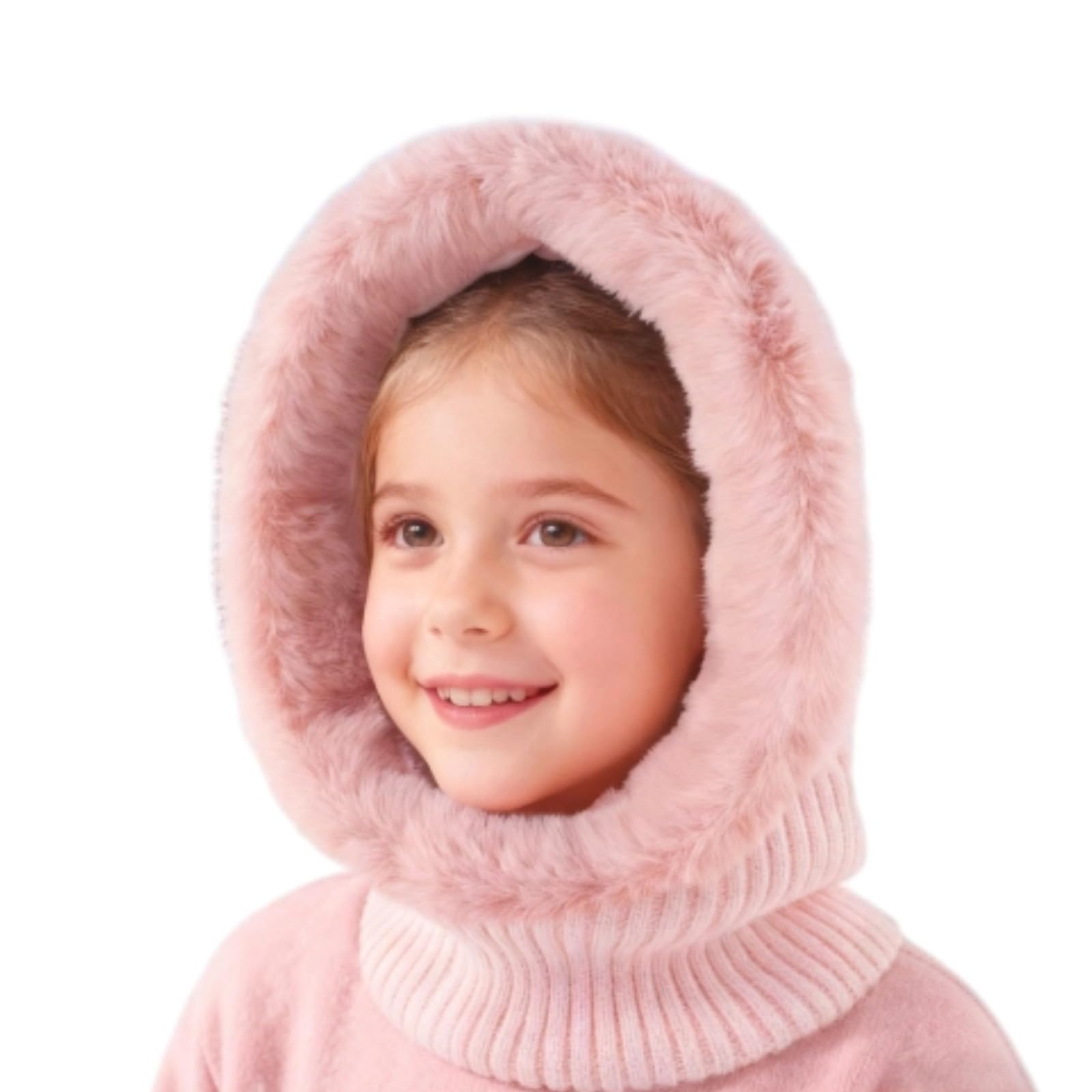 Bamery Winter Kids Balaclava Hat 4-13 Years Boys Girls Knitted Warm Neck Head Co
