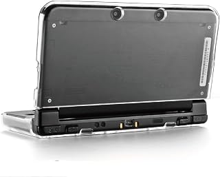 TNP New Nintendo 3DS Case, Clear Hard Shell Cover, 2015 Non-XL Model | Clear Protective Cover Helps Guard Against Scratches While Preserving Access to The Touch Screen, Ports, Cameras and Buttons