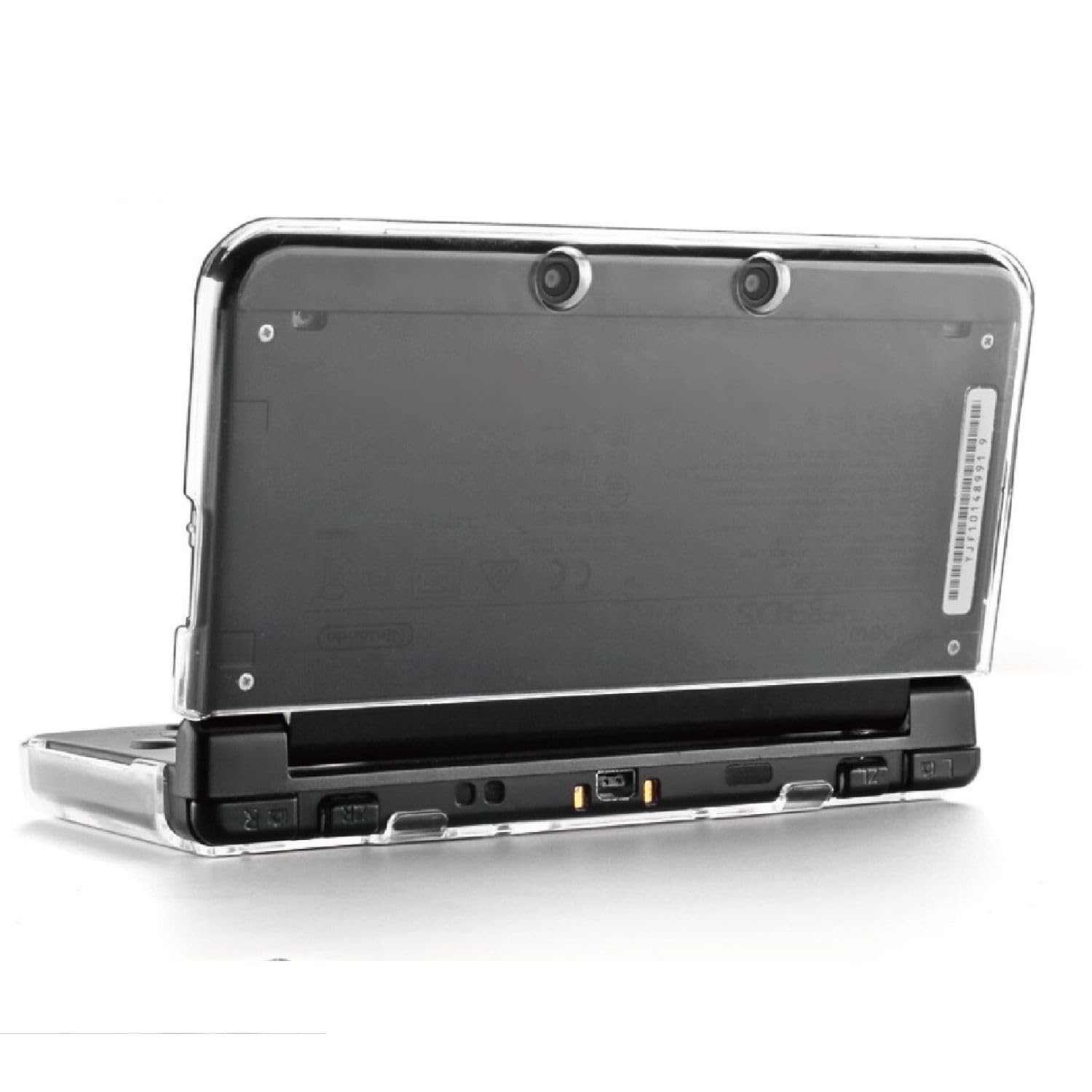 TNP New Nintendo 3DS Case, Clear Hard Shell Cover, 2015 Non-XL Model | Clear Pro