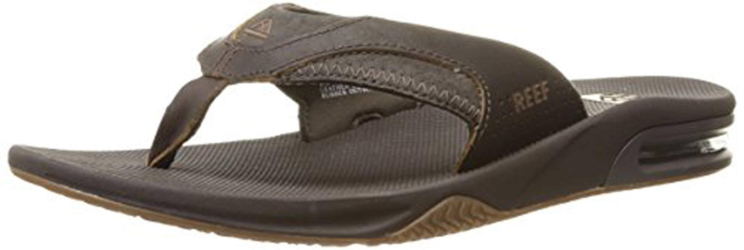 Reef Flip Flops, Fanning Black///White