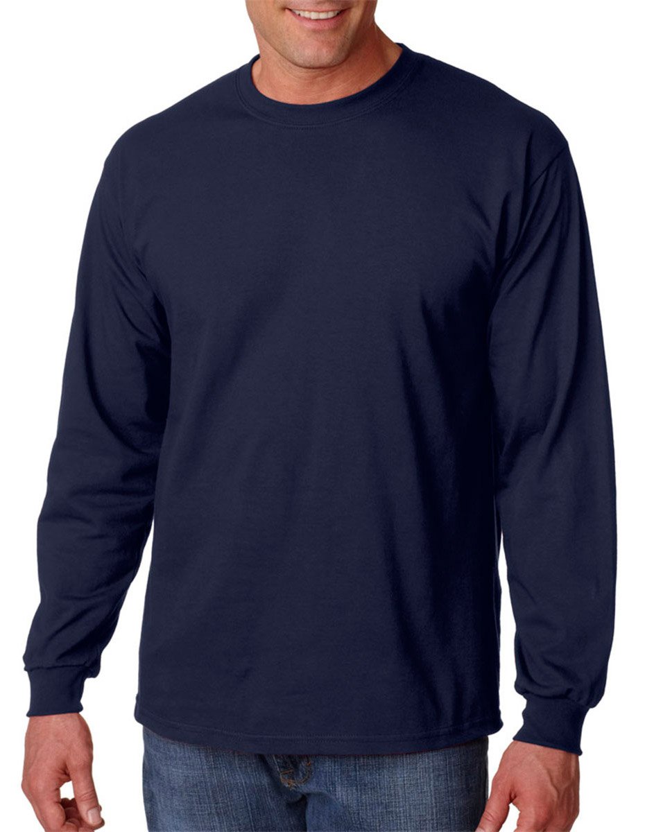 Gildan Double Needle Bottom Hem Rib Knit T-Shirt