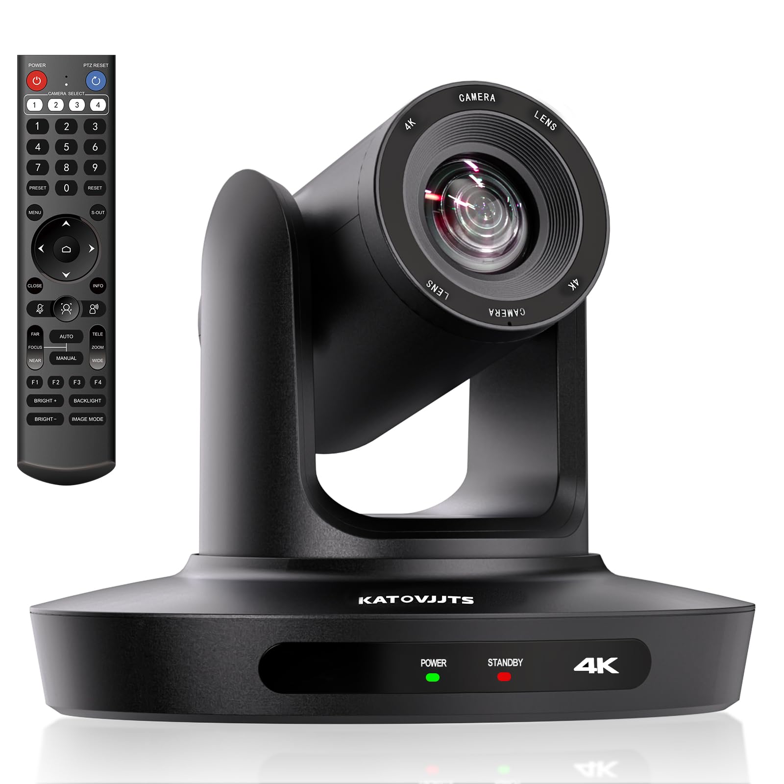 PTZ Camera 4K UHD with 10X Optical Zoom,Video Conference Room Camera,Live Stream