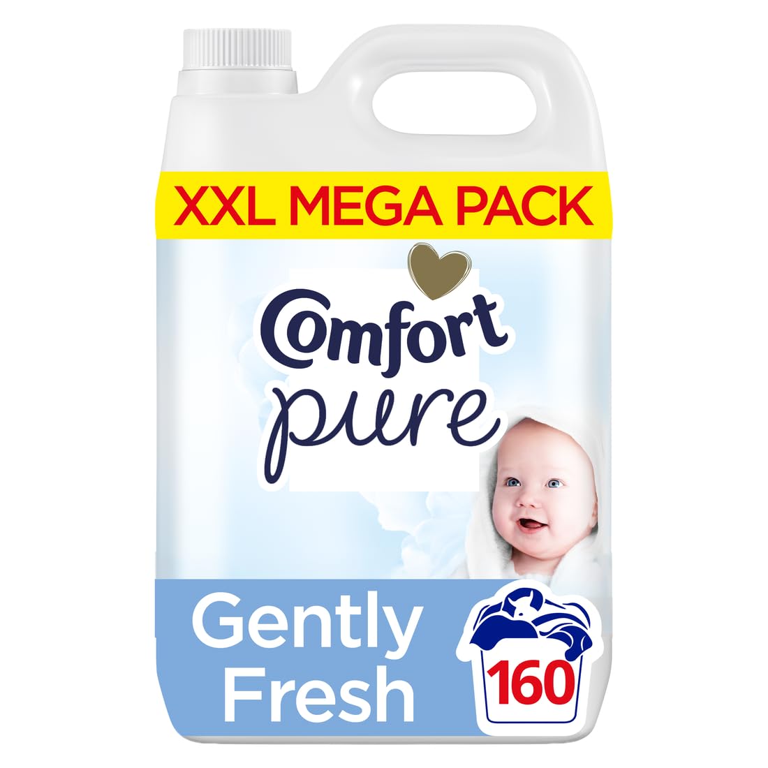 Comfort Pure Sensitive Fabric Conditioner dermatologically tested gentle next to