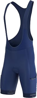 FDX Men's Cycling Bib Shorts with 4D Gel Chamois Pad & Cargo Pockets