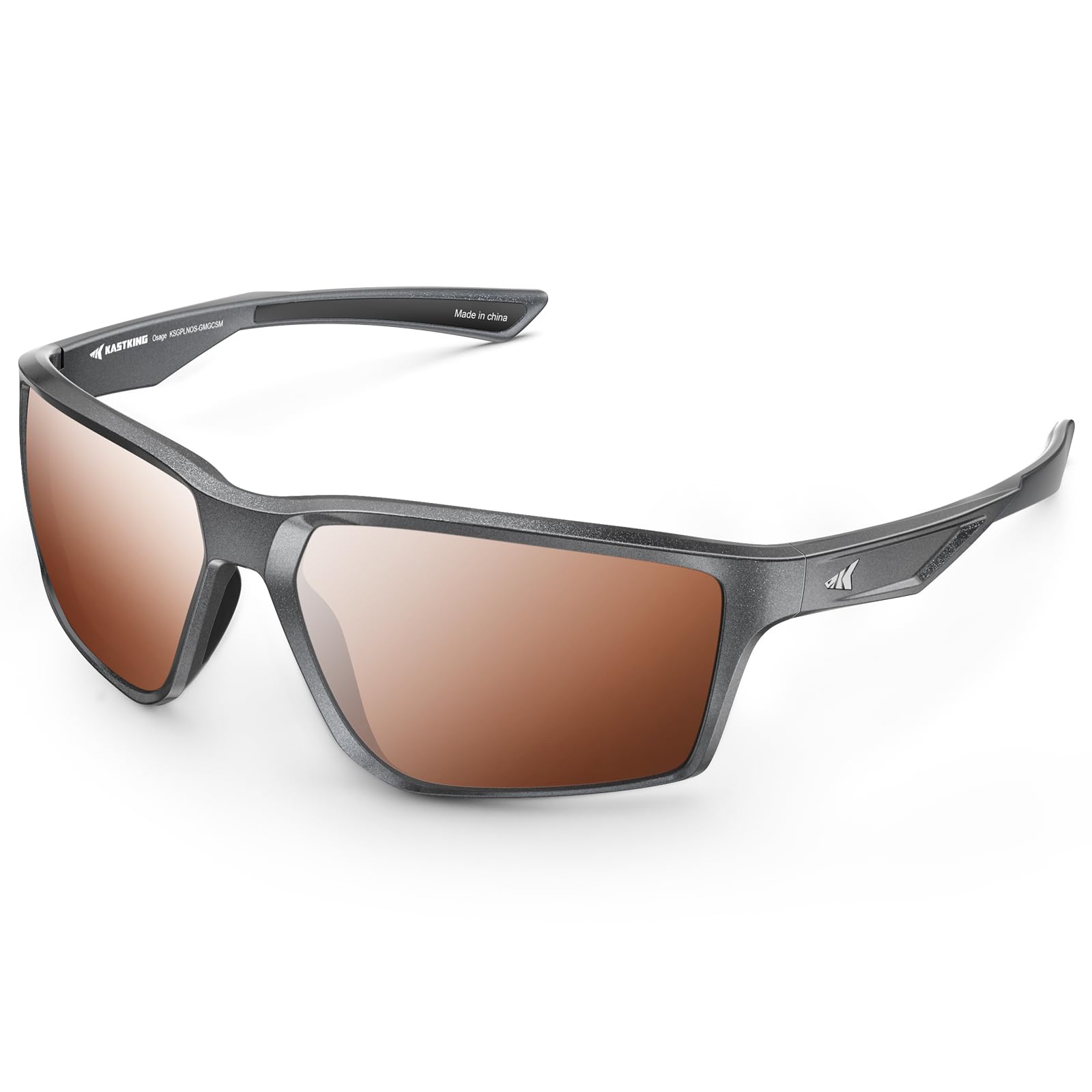 KastKing Osage Polarized Sport Sunglasses for Men and Women, Wrap Design