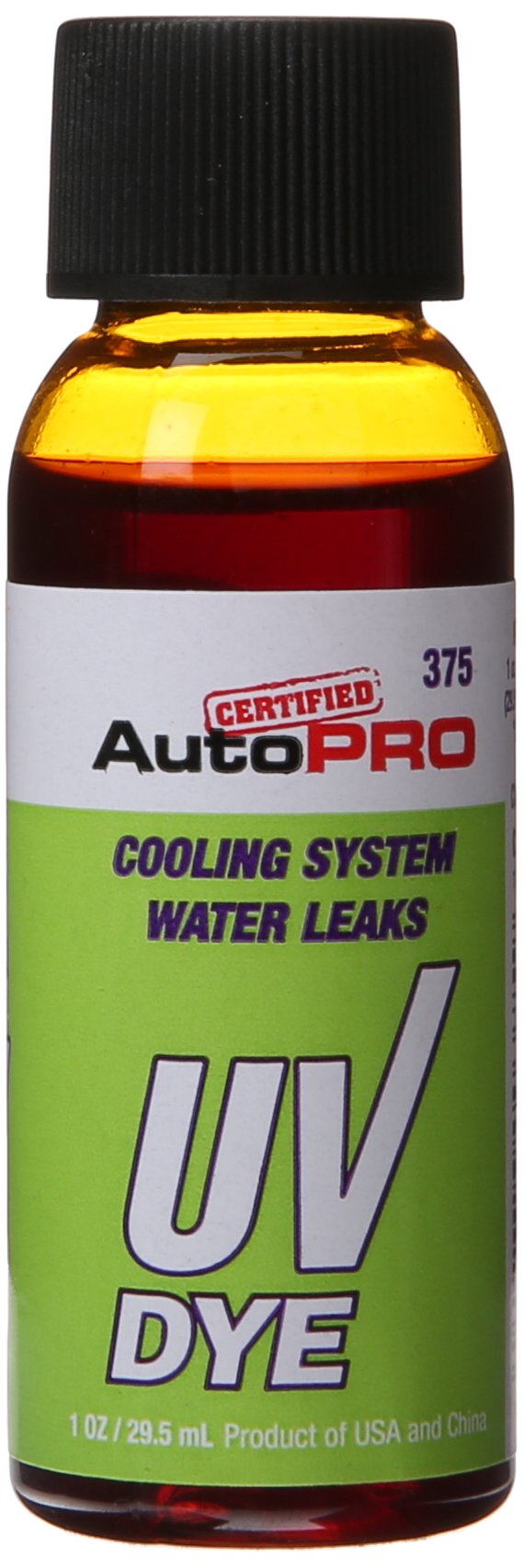 Interdynamics 375CS Radiator/Coolant Dye - 1 oz. Bottle