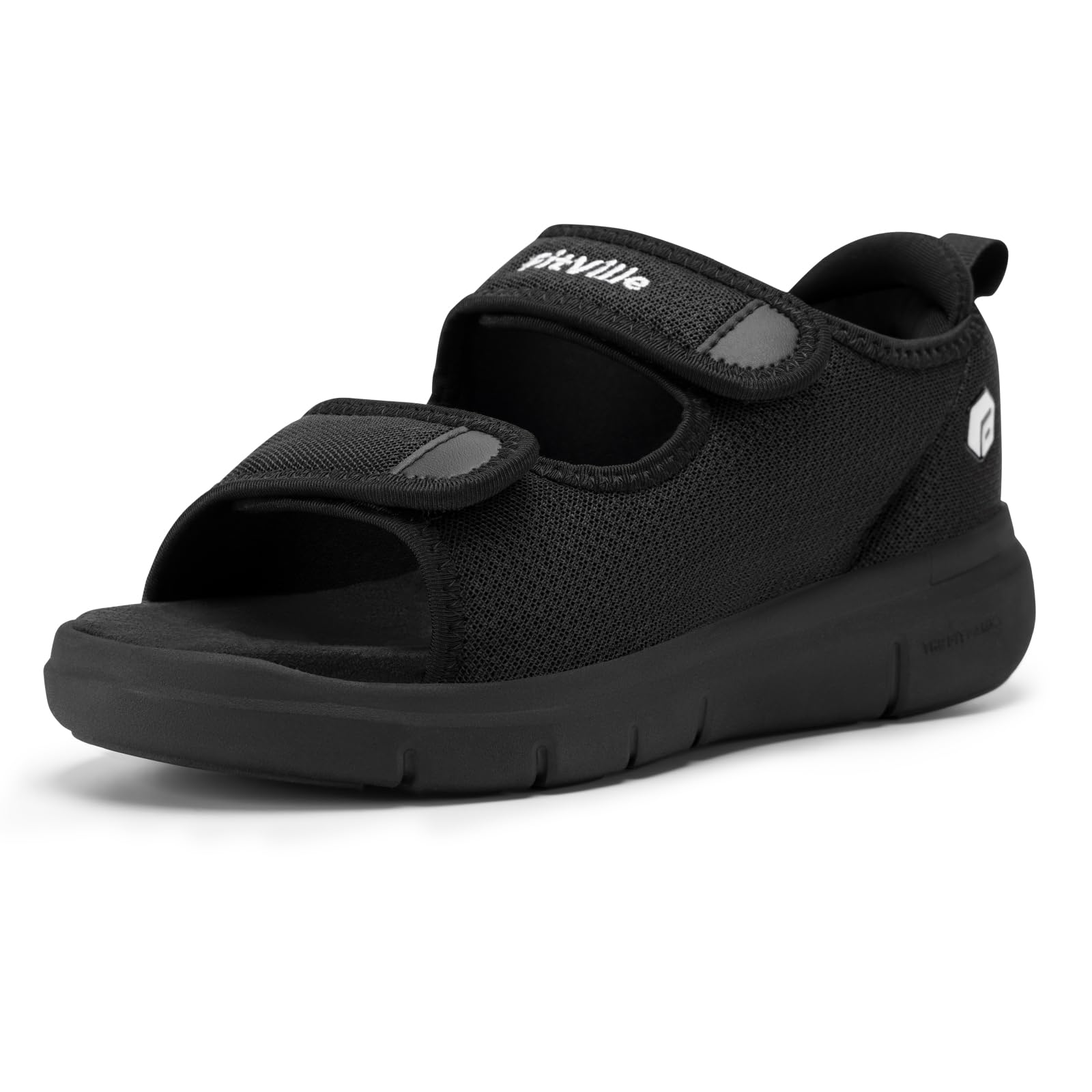FitVille Mens Wide Width Diabetic Sandals