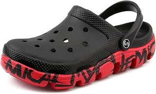 Ainiway Men's Clog Sandals, Slippers, Sabot Sandals, Crocband, Slip-On, Beach, Casual, Fashion Sandals, Amphibious, Lightweight, Breathable