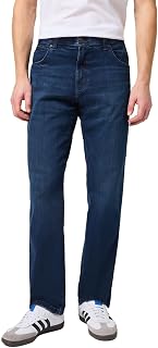 Wrangler - Men's Jeans - Authentic Straight Fit - Texas - Darkstone